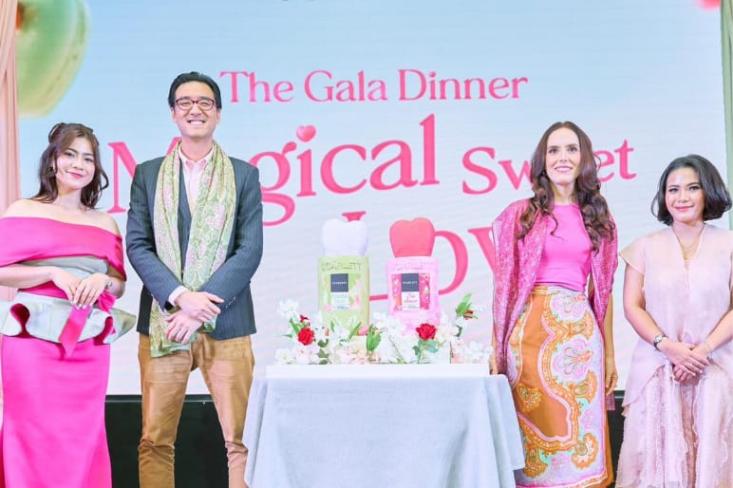 Seremoni peluncuran dua perfume terbaru, Pistachio Crush dan Tea Amor. Foto: Ist