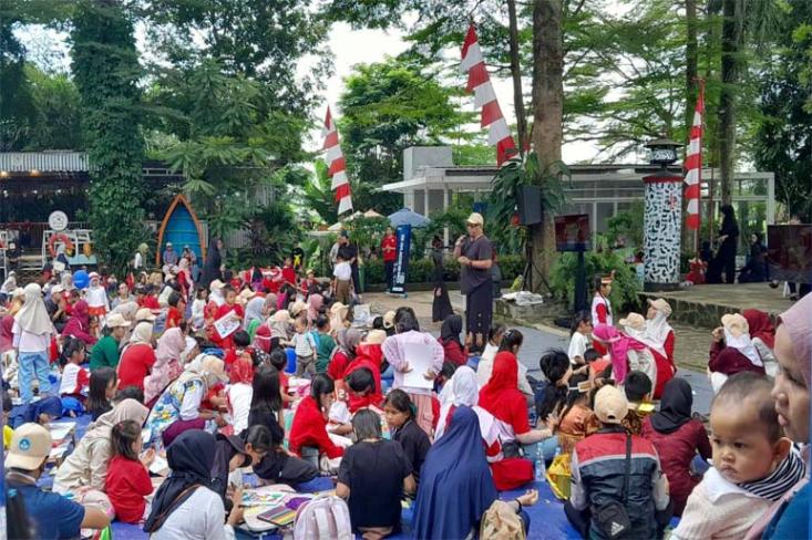 Acara bertema Kreasi Anak untuk Negeri pada Minggu, 31 Agustus 2025 di Kandank Jurank Doank, Tangerang Selatan. Foto: Novi