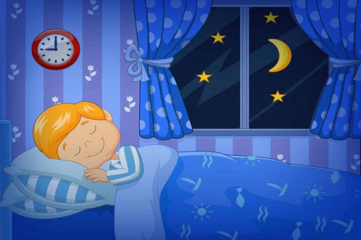 Tidur di kamar gelap bikin kita bangun dengan badan yang segar dan otak yang siap untuk belajar dan bermain. Foto: Getty Images/iStockphoto