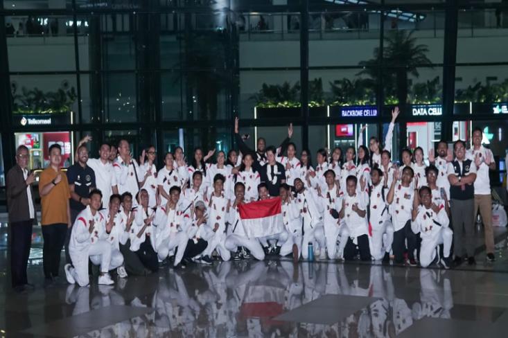 Panji Garuda, Timnas Flag Football Indonesia sukses ukir Prestasi di ajang internasional IFAF Asia–Oceania Championship 2025 (Foto: Ist)