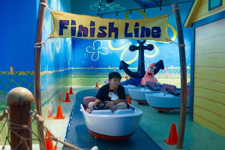 SpongeBob SquarePants, salah satu tema zona bermain Nickelodeon Playtime di Senayan Park Jakarta, wahana hiburan keluarga pertama bertema Nickelodeon multiverse di Asia Tenggara (Foto: Ist)