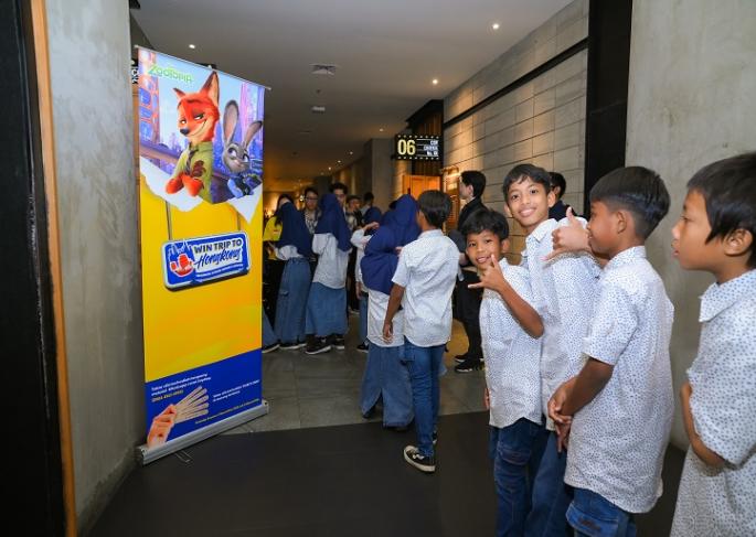 Sambut libur akhir tahun, Joyday bersama Forum CSR DKI Jakarta ajak anak-anak panti asuhan nonton bareng Zootopia 2 (Foto: Ist)