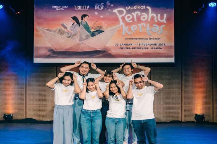 Mengangkat tema Hidupkan Lagi Mimpi-Mimpi, musikal ini menjadi debut Trinity Entertainment Network di panggung musikal, sekaligus wujud komitmen Indonesia Kaya dalam menumbuhkan seni pertunjukan Indonesia (Foto : Ist)
