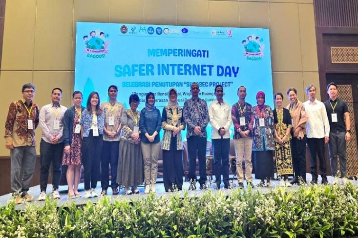Dalam rangka memperingati Safer Internet Day (SID) 2026 yang secara global dilaksanakan setiap bulan Februari, Yayasan Semai Jiwa Amini (SEJIWA) menggelar Peringatan Safer Internet Day 2026 dan soroti pentingnya ruang aman (Foto: Efa)