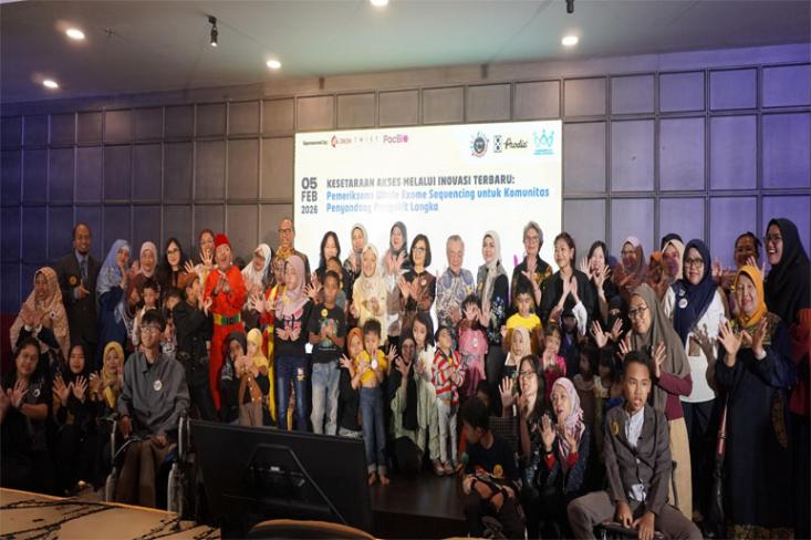 Kado terindah di Hari Penyakit Langka, 36 anak Indonesia berhasil dapat diagnosa pasti. Foto: Ist