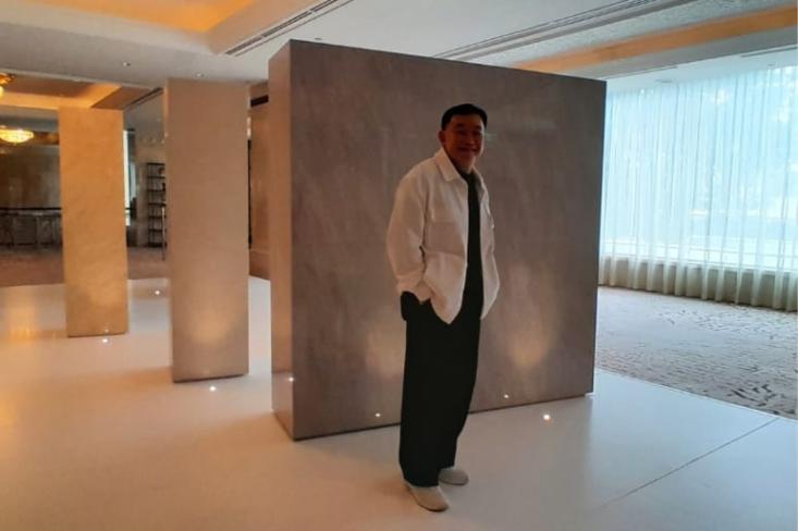 Willie Low, Pimpinan Roman & Quadra dalam Living Legacy bersama ratusan arsitek dan mitra bisnis dari berbagai wilayah di Indonesia, Jumat, 13 Februari 2026 di Jakarta. Foto: Novi