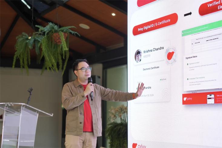 Chief Executive Officer & Founder Privy, Marshall Pribadi. Foto: Ist