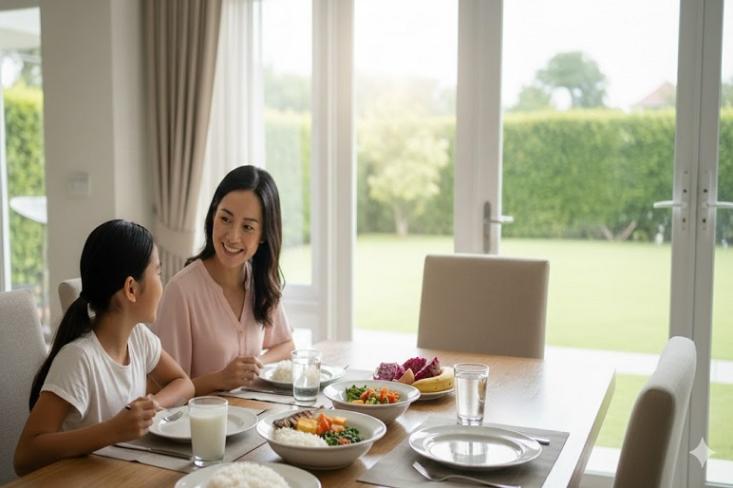 Supaya tubuh tetap kuat, kita harus memilih makanan yang bergizi yakni yang mengandung karbohidrat, protein, lemak sehat, vitamin, dan mineral (Foto: Freepik)