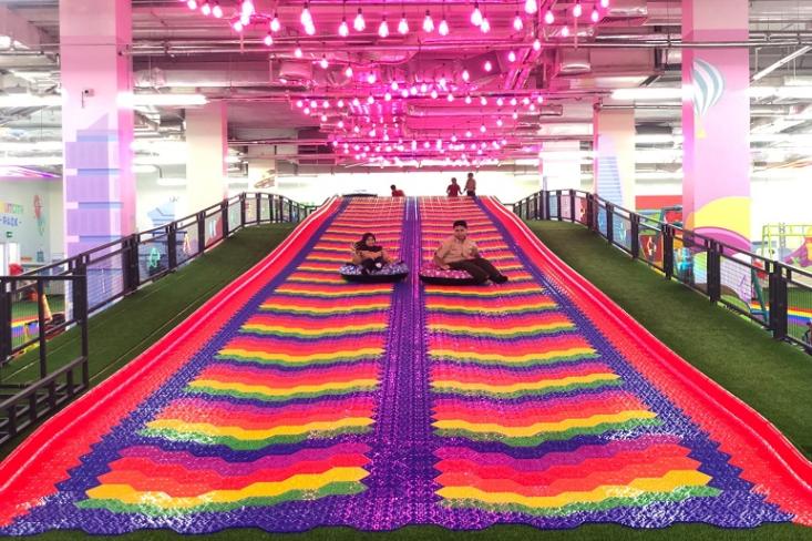 Tamini Square menghadirkan taman bermain anak indoor FruitCity Park terbesar di Jakarta (Foto: Ist)