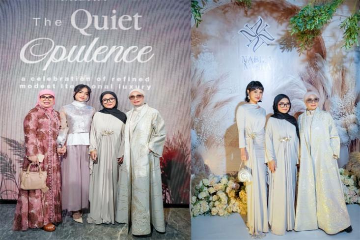 Intip koleksi The Quiet Opulence desainer muda Nabila Misha yang jadi incaran para artis papan atas. Foto: Ist