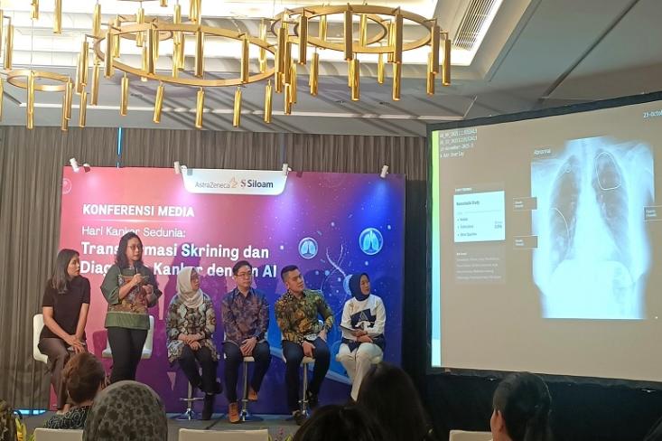 AstraZeneca Indonesia dan Siloam International Hospitals hadirkan inovasi AI pertama di Indonesia untuk transformasi layanan kanker (Foto: Efa)