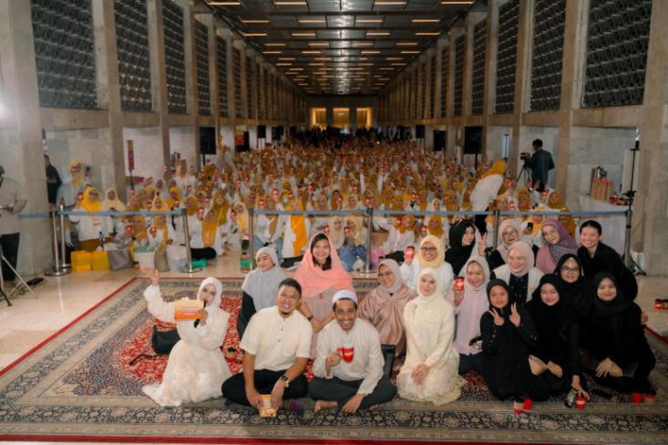 Sahur jadi fondasi kuat puasa seharian, Energen gelar kajian Ramadan di Masjid Istiqlal (Foto: Ist)