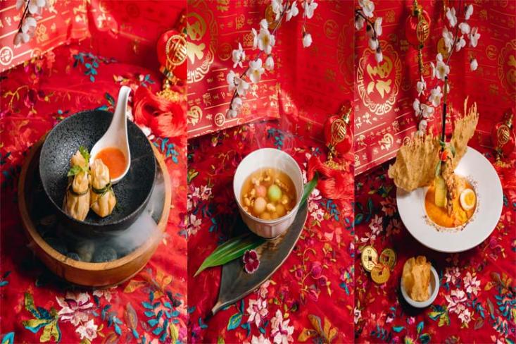 Ki-ka: Imperial Prawn Money Bag, Ronde Tiga Warna, dan Tugu Lontong Cap Go Meh. Foto: House of Tugu Jakarta