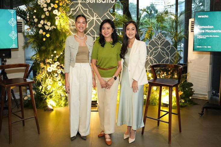 Edukasi media “Sensatia Ramadan Pure Moments: Insights on Healthy Skin, Nutrition, and Self-Care” yang membahas bagaimana menjaga kesehatan kulit dan tubuh secara seimbang selama berpuasa (Foto: Ist)