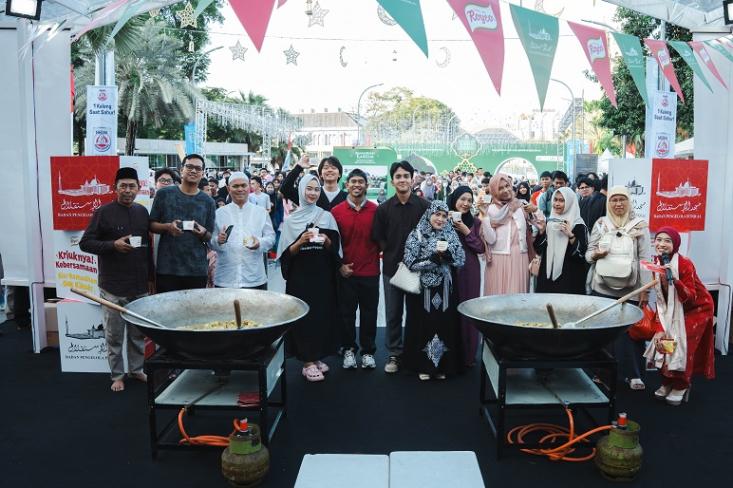 Kegiatan Masak Akbar Opor Ayam di Masjid Istiqlal Jakarta (Foto: Ist)