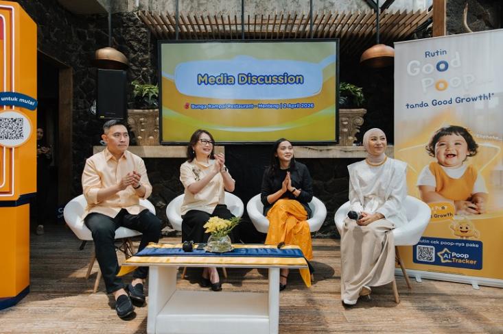 Untuk membantu ibu monitoring kesehatan pencernaan anaknya, Bebeclub telah menghadirkan Bebejourney dengan AI Poop Tracker yang dapat diakses secara gratis yang resmi diluncurkan di Jakarta, Kamis (2/4)