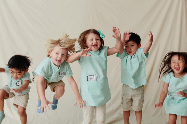 Kiri ke kanan: para siswa dari latar belakang yang berbeda. Foto: Ist