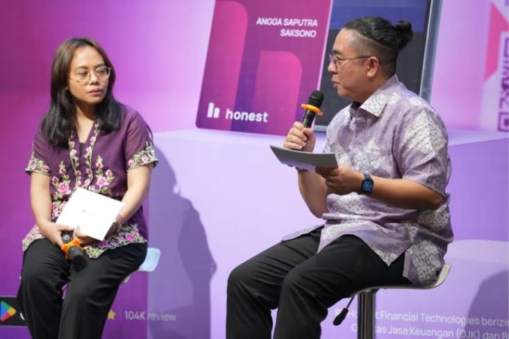 Ki-ka: Chiristin Hutabarat-Director of Compliance Honest dan Panji Puntadewa-Director of Operations Honest. Foto: Ist