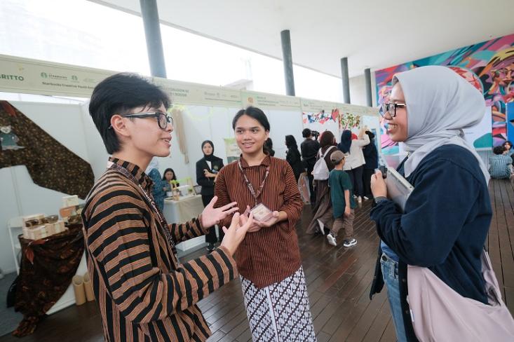 Rangkaian kegiatan Starbucks Creative Youth Entrepreneurship Program (SCYEP) kembali diadakan sebagai salah satu cara merayakan Bulan Kebaikan Global atau Global Month of Good (GmoG) di bulan April (Foto: Ist)