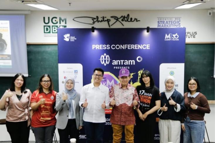 MCorp resmi membuka rangkaian ANTAM Presents The 14th Annual Jakarta Marketing Week 2026 (JAKMW 2026) pada Rabu, 29 April 2026, di Jakarta. Foto: Ist