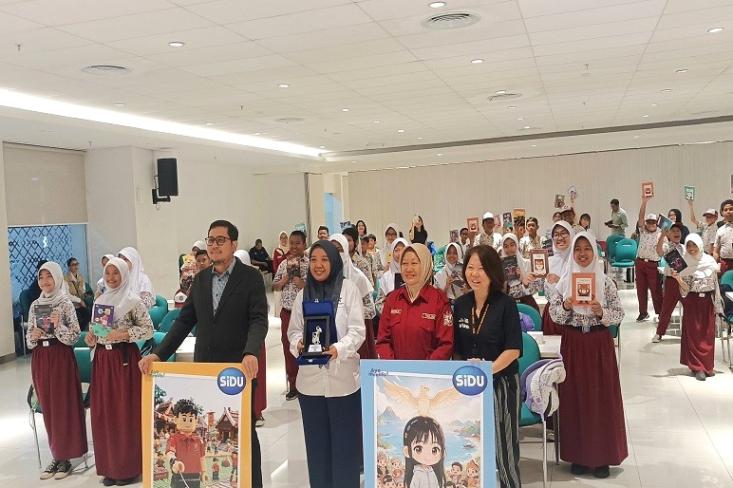 Dukung penguatan literasi anak, SiDU gelar pelatihan menulis bersama Perpustakaan Nasional RI di Jakarta, Senin, 11 Mei 2026 (Foto: Efa)