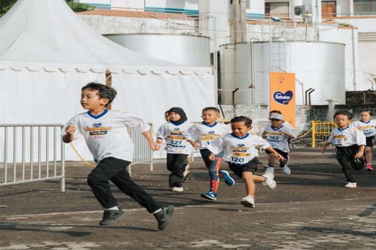 Melalui Bebelac Little Star Fun Run, hadirkan pengalaman yang menyenangkan bagi anak untuk aktif bergerak, berani mencoba hal baru, dan menunjukkan potensi terbaiknya (Foto : Ist)