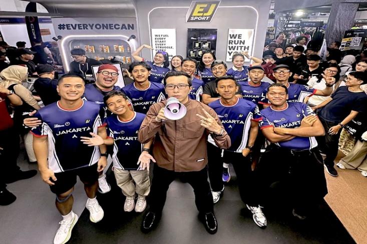 Keterlibatan di BTN JAKIM 2026, EJ Sport tidak hanya hadir sebagai sponsor, tetapi juga menjadi bagian dari berkembangnya budaya lari dan kesadaran akan pentingnya strategi nutrisi dalam olahraga endurance di Indonesia (Foto : Ist)