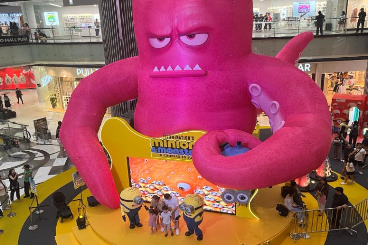 Minions & Monsters hadir di Lippo Mall Puri, tawarkan rangkaian petualangan seru dalam “Season of Adventure” selama liburan sekolah (Foto: Efa)
