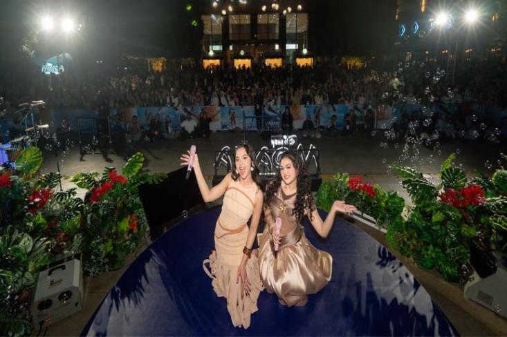 Live Performance Lyodra dan Amora Lemos menyanyikan OST Disney’s “Moana” Live Action (Foto : Ist)