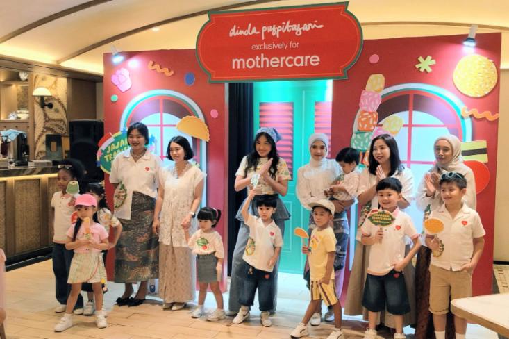 Mothercare Indonesia menghadirkan Dinda Puspitasari Exclusively for Mothercare, sebuah koleksi Independence Collection yang terinspirasi dari aneka jajanan pasar (Foto: Efa)