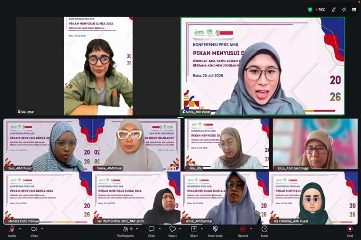 Kita tidak selalu harus membuat hal baru, melainkan merawat dan memperkuat berbagai dukungan yang selama ini sudah terbukti berhasil membantu para Ibu menyusui. Foto: Tangkapan Layar