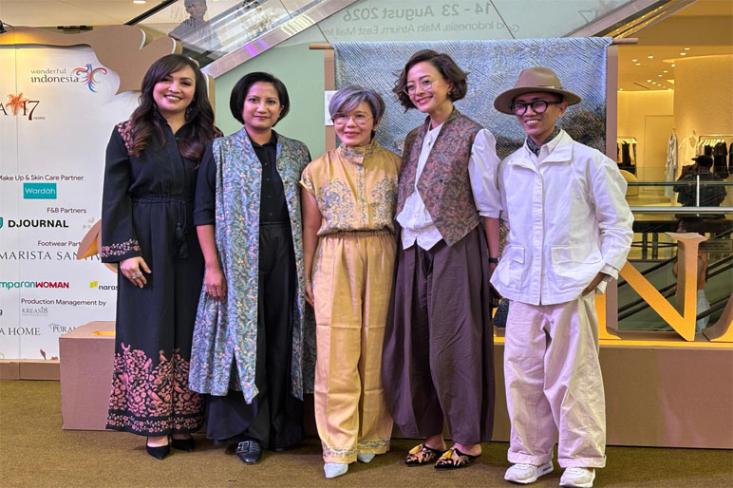Ki-ka: Kanina Hanindita, Andarina Sumarno (Co-founder & CFO Purana), Hanny, Nonita Respati, dan Arif Susanto. Foto: Novi