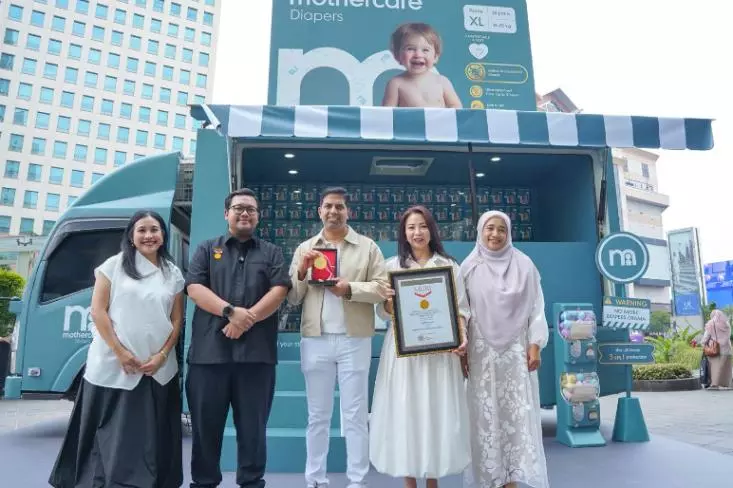 Raih rekor MURI, mothercare giant diapers hadir di Senayan City selama 4-6 September 2026 (Foto: Ist) 