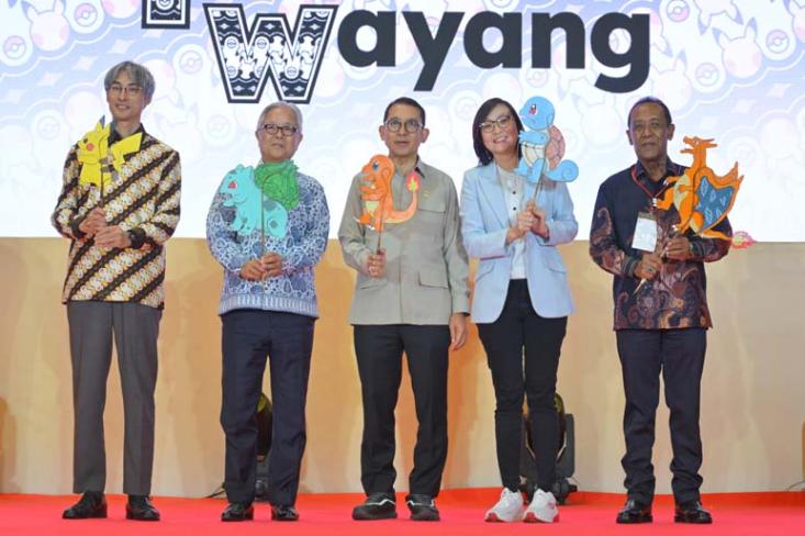 Dalam kolaborasi dengan “Wayang“, salah satu pertunjukan tradisional Indonesia, TPC akan menyampaikan pesan kepada anak-anak melalui perpaduan budaya tradisional dengan dunia Pokémon (Foto : Ist)