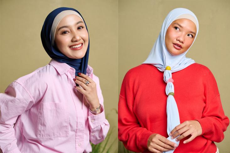 Hadir sebagai respons terhadap kebutuhan dan masukan pelanggan akan hijab yang nyaman dan fungsional untuk berbagai aktivitas, UNIQLO meluncurkan koleksi Hijab dengan pilihan karakter material yang berbeda (Foto: dok. UNIQLO)