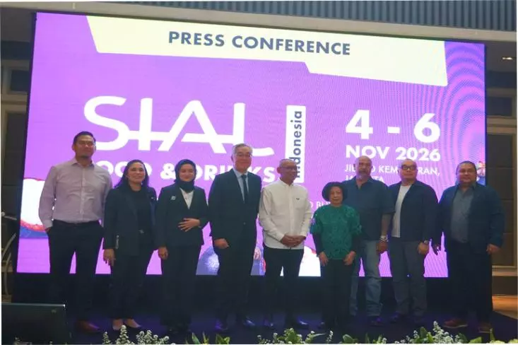 SIAL Food & Drinks Indonesia 2026 hadir untuk memfasilitasi akses masuk bagi merek dan teknologi internasional ke pasar domestik sekaligus mempertemukan produsen dan distributor nasional secara langsung dengan pembeli dari mancanegara. Foto: Ist