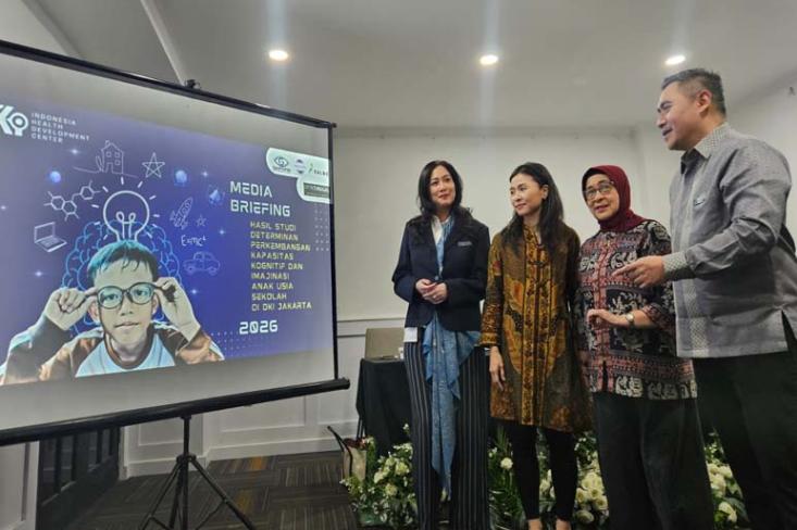 Studi IHDC hampir 7 dari 10 siswa di empat SDN Jakarta mengalami kesulitan kognitif harian (Foto : Ist)