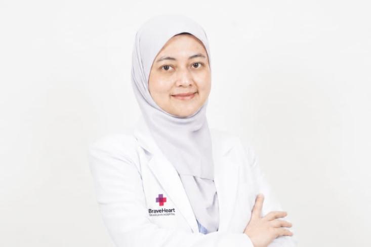 Dr. Anisa Rahmadhany, SpA, Subsp Kardio, Konsultan Jantung Anak BraveHeart Cardiovascular Center, Brawijaya Hospital Saharjo, Jakarta Selatan. Foto: Ist