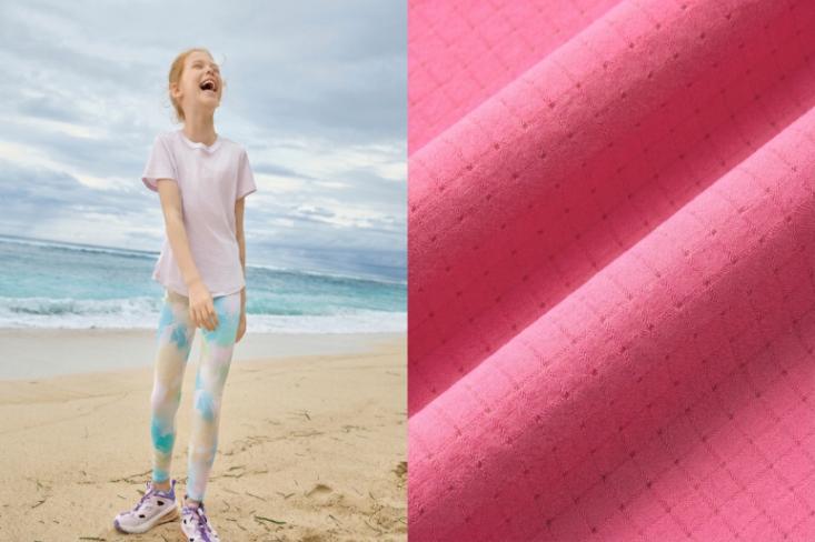 40.000 pori-pori mikro dalam Air Supply®, teknologi moodytiger untuk activewear anak di iklim tropis (Foto: Ist)