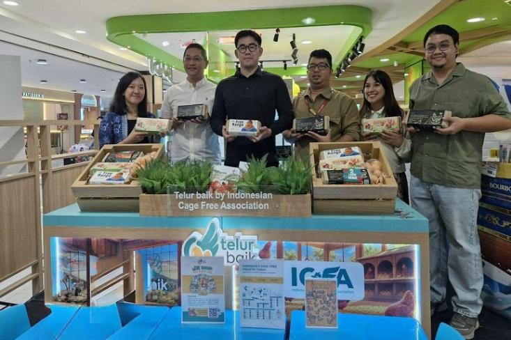 Kampanye Telur Baik dari ICFA hadir di Mall Kelapa Gading, kenalkan cerita di Balik telur bebas sangkar (cage free) dari peternak lokal (Foto: Ist)