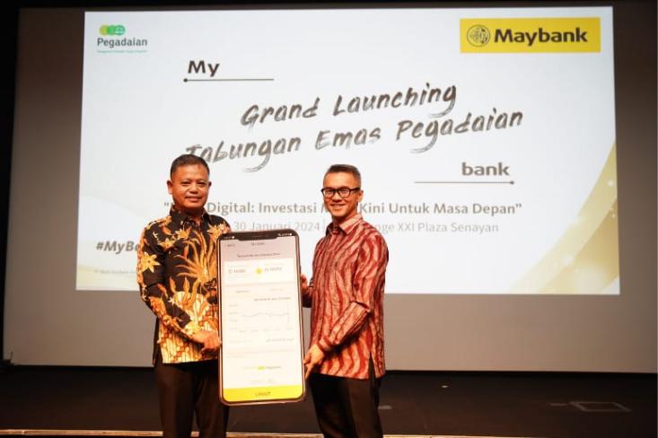 Mulyono (Pegadaian) dan Charles Budiman (Maybank Indonesia). Foto: Ist