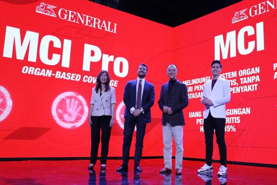 Peluncuran produk asuransi terbaru MCI Pro di Jakarta, Kamis (21/3/24)