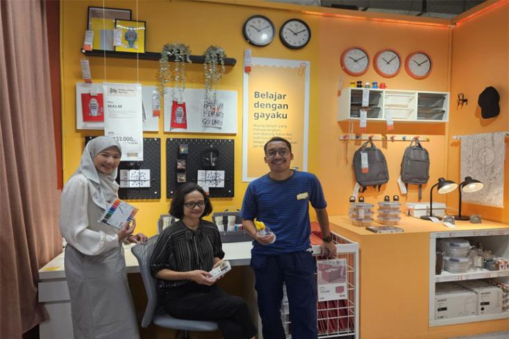 Back to School IKEA Indonesia bikin anak semangat sekolah. Foto: Ist