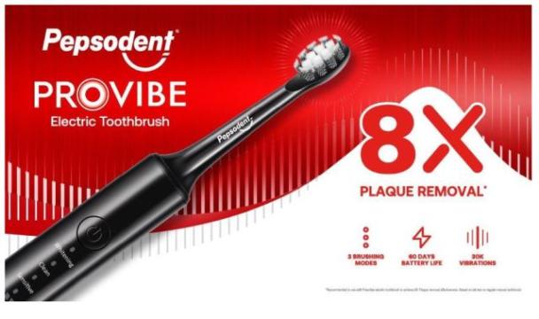 Sikat gigi elektrik Pepsodent ProVibe