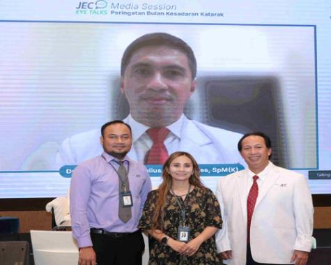 JEC Eye Talks, Peringatan Bulan Kesadaran Katarak (Foto : ist)