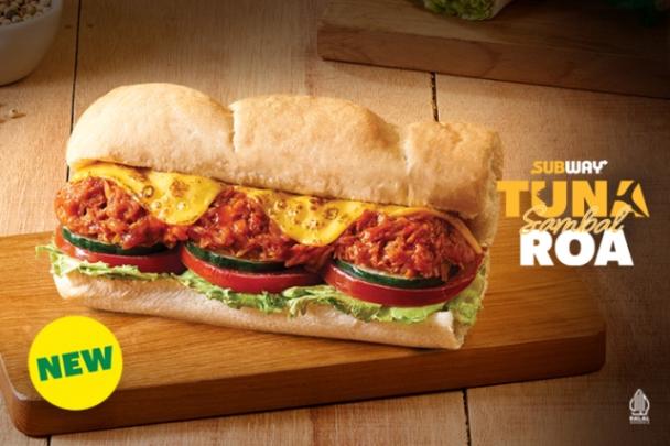 Subway Tuna Sambal Roa