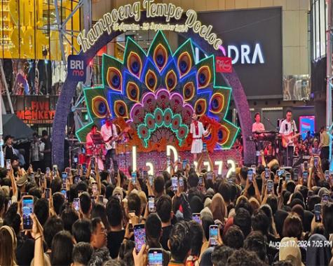 Tidak hanya kuliner, event ini juga menghadirkan musik live dan tarian tradisional (Foto : Ist)