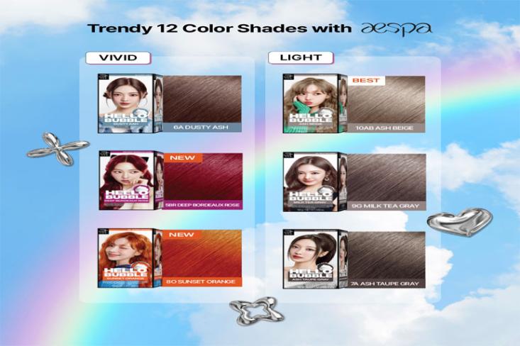 Dengan formula baru hadir dalam 12 pilihan warna, Vivid - Light. Foto: Ist