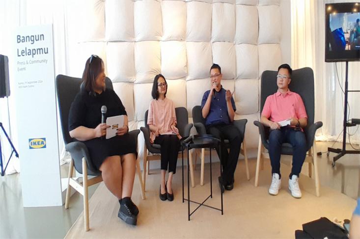 Atasi permasalahan tidur, IKEA gelar talkshow “Bangun Lelapmu”. Foto: Novi