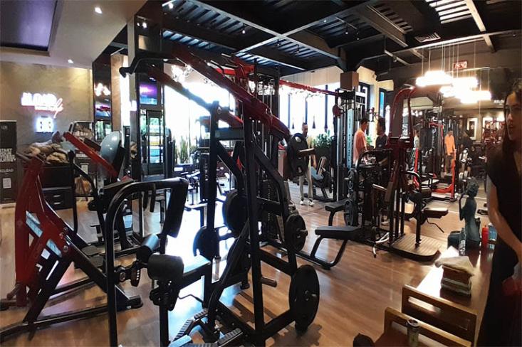 Tersedia pula fasilitas untuk berolahraga, Reload Gym dengan konsep boutique gym. Foto: Novi